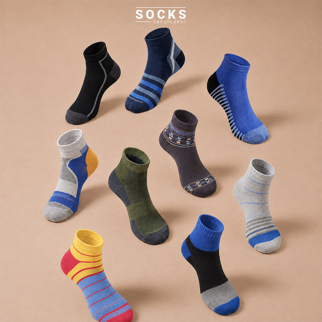 10 Pair Ankle Socks (Random Selection)