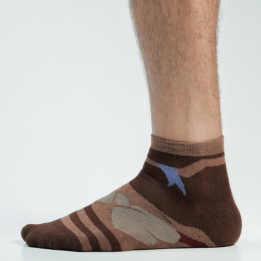 Blank Star Ankle Socks For Men