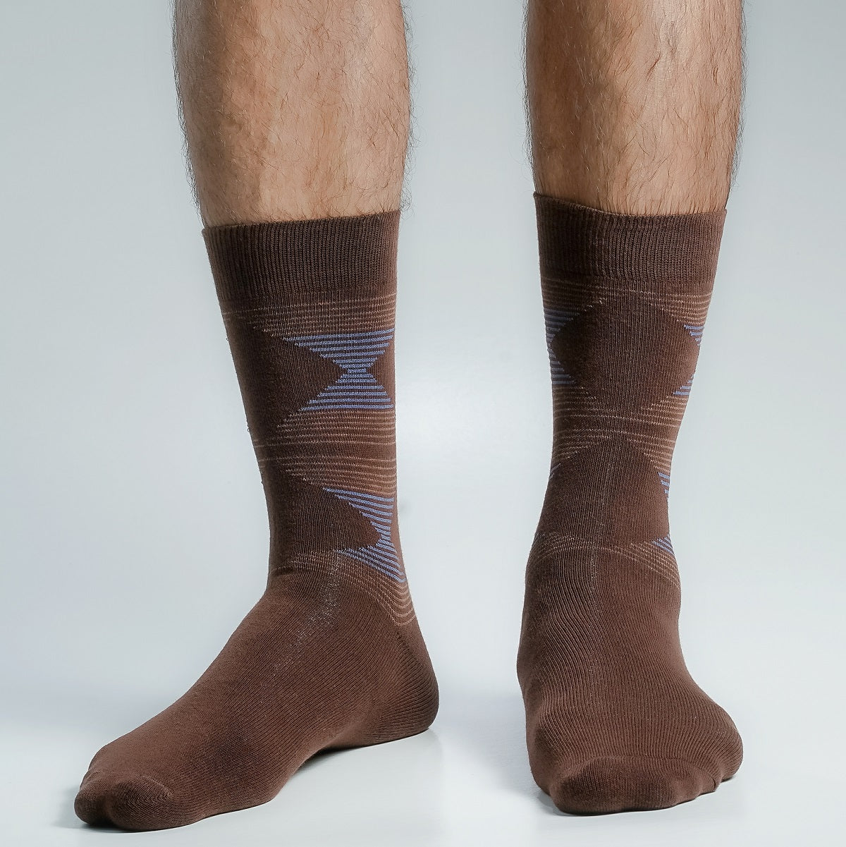 Swan Long Socks for Men by MB Hosiery