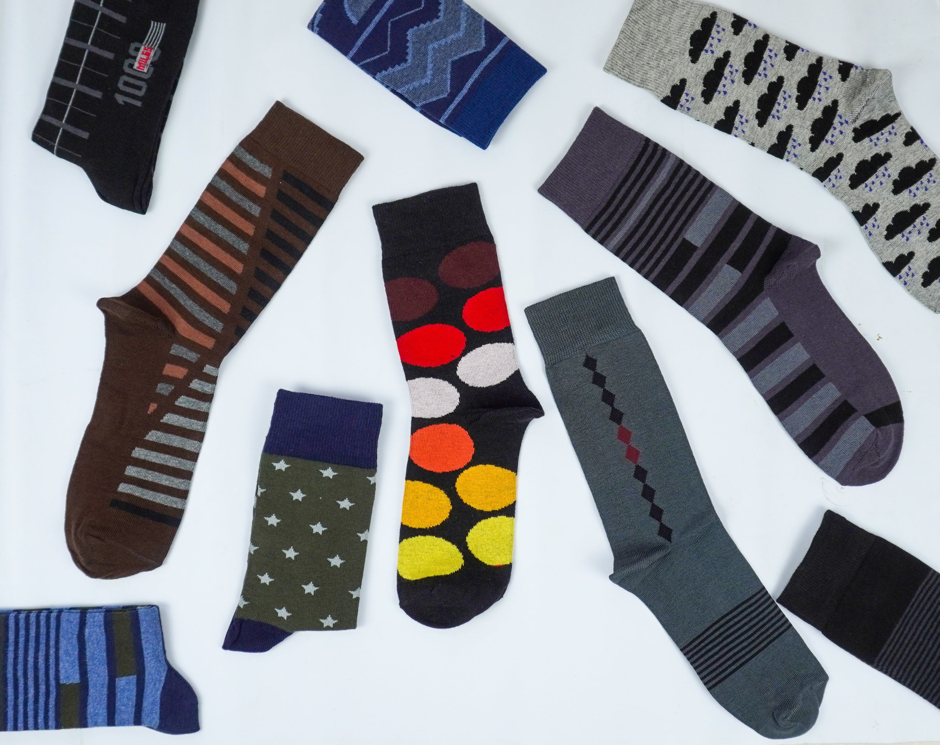 4 Pair Long Socks (Random Selection)