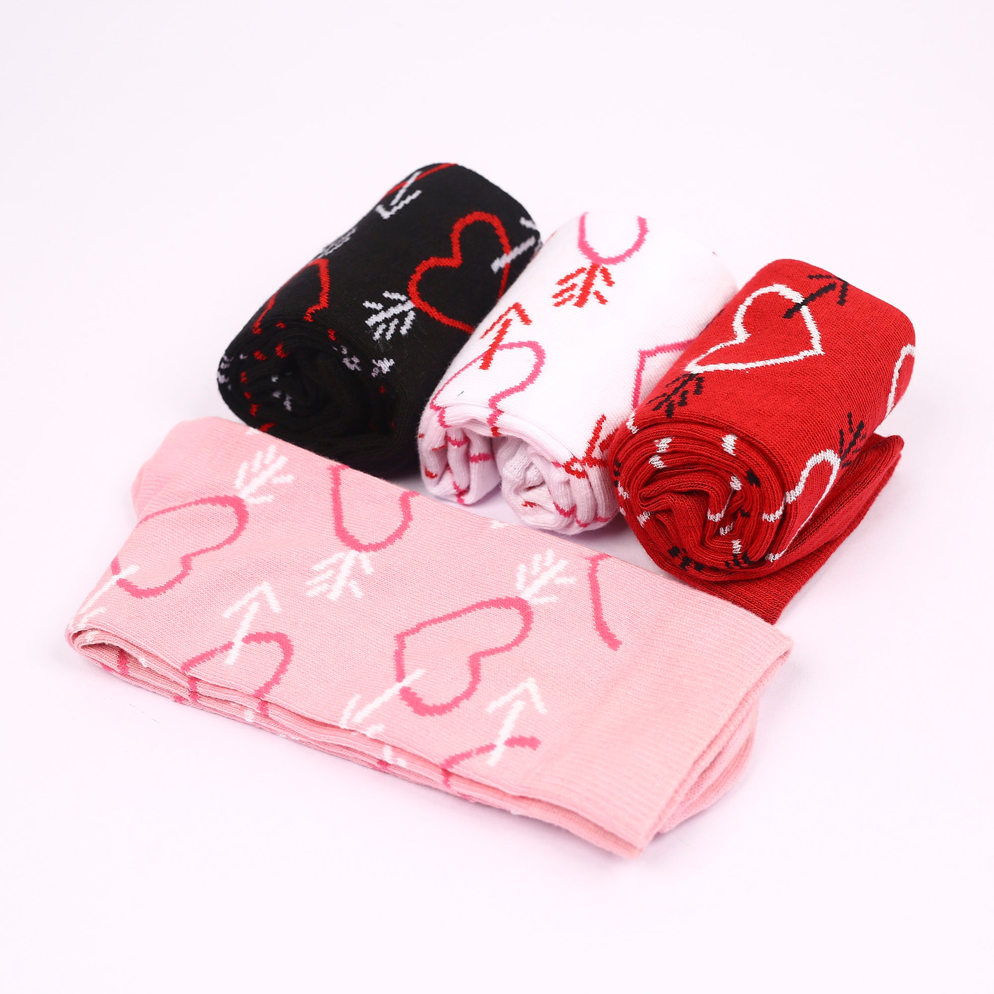 04 Pair Socks Combo Pack for Women