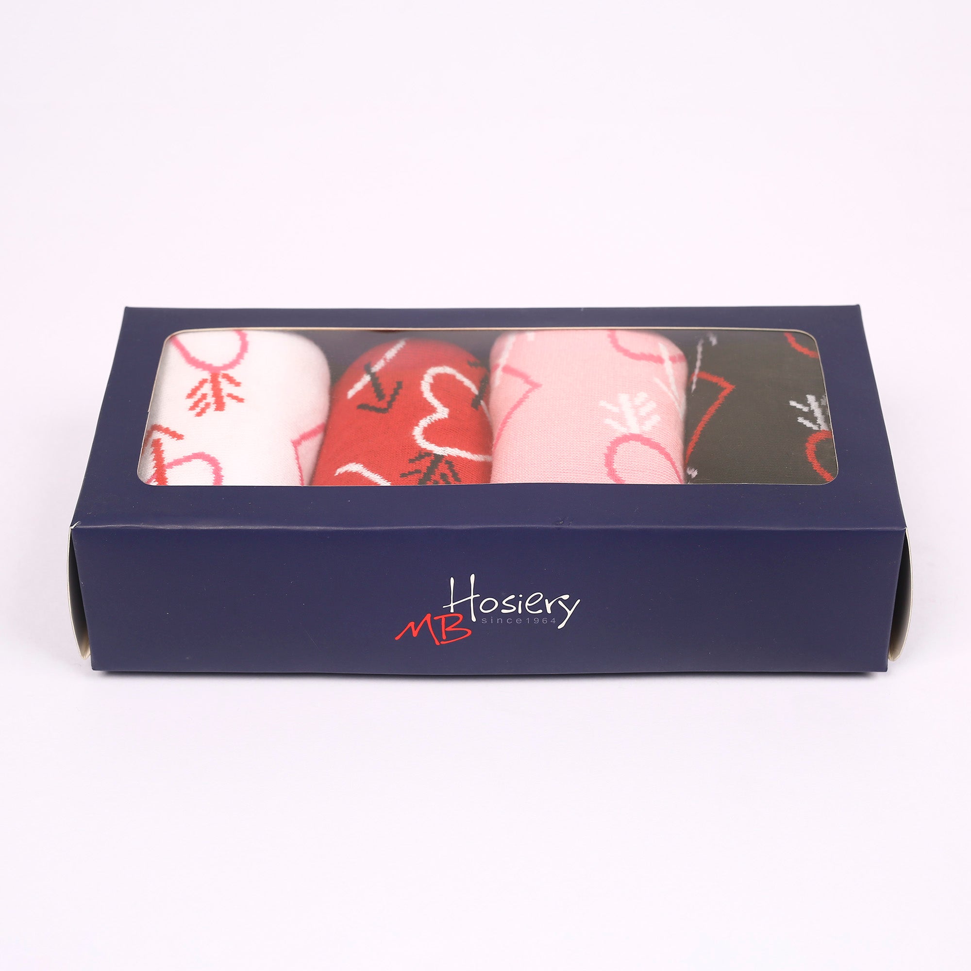 04 Pair Socks Combo Pack for Women