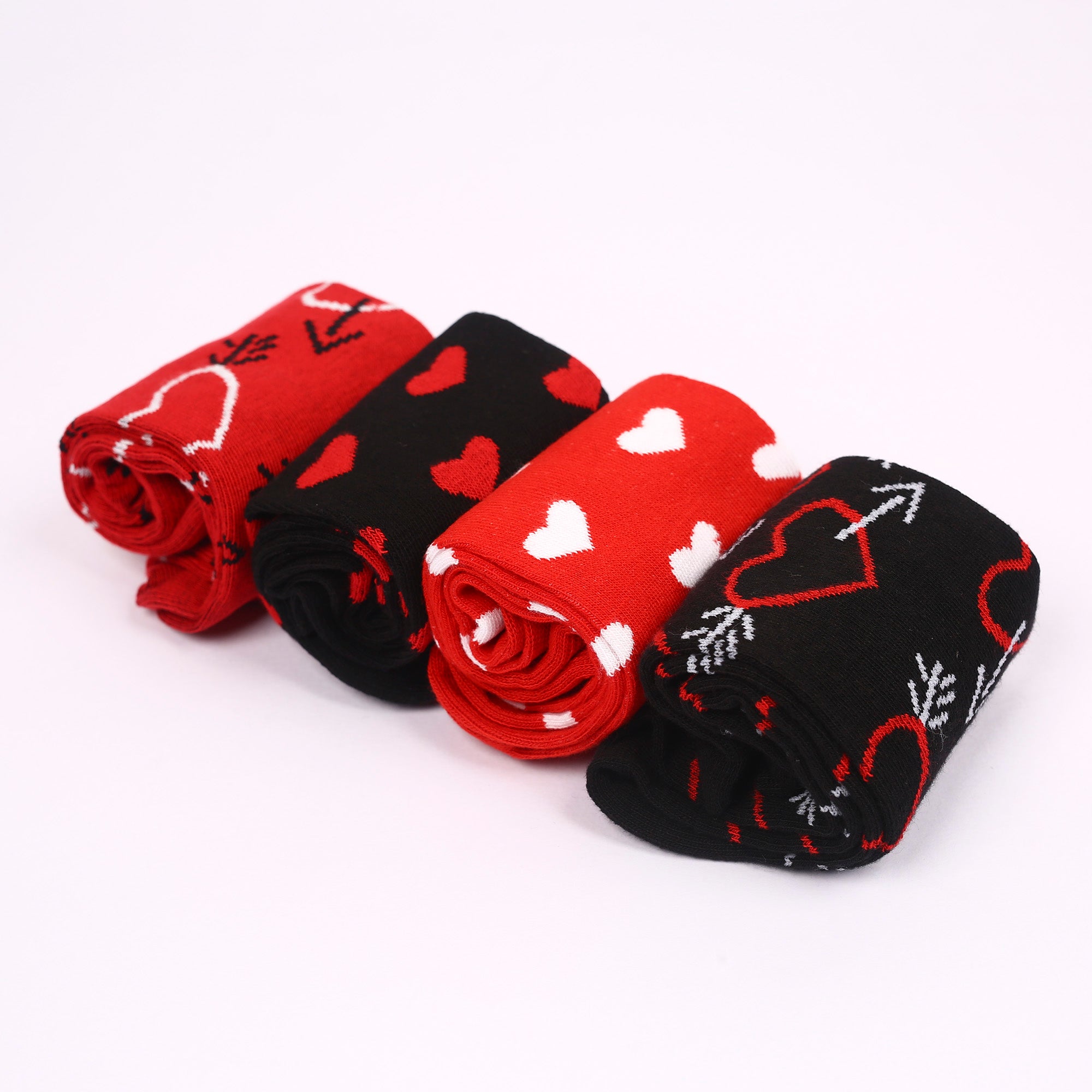 04 Pair Socks Combo Pack for Women
