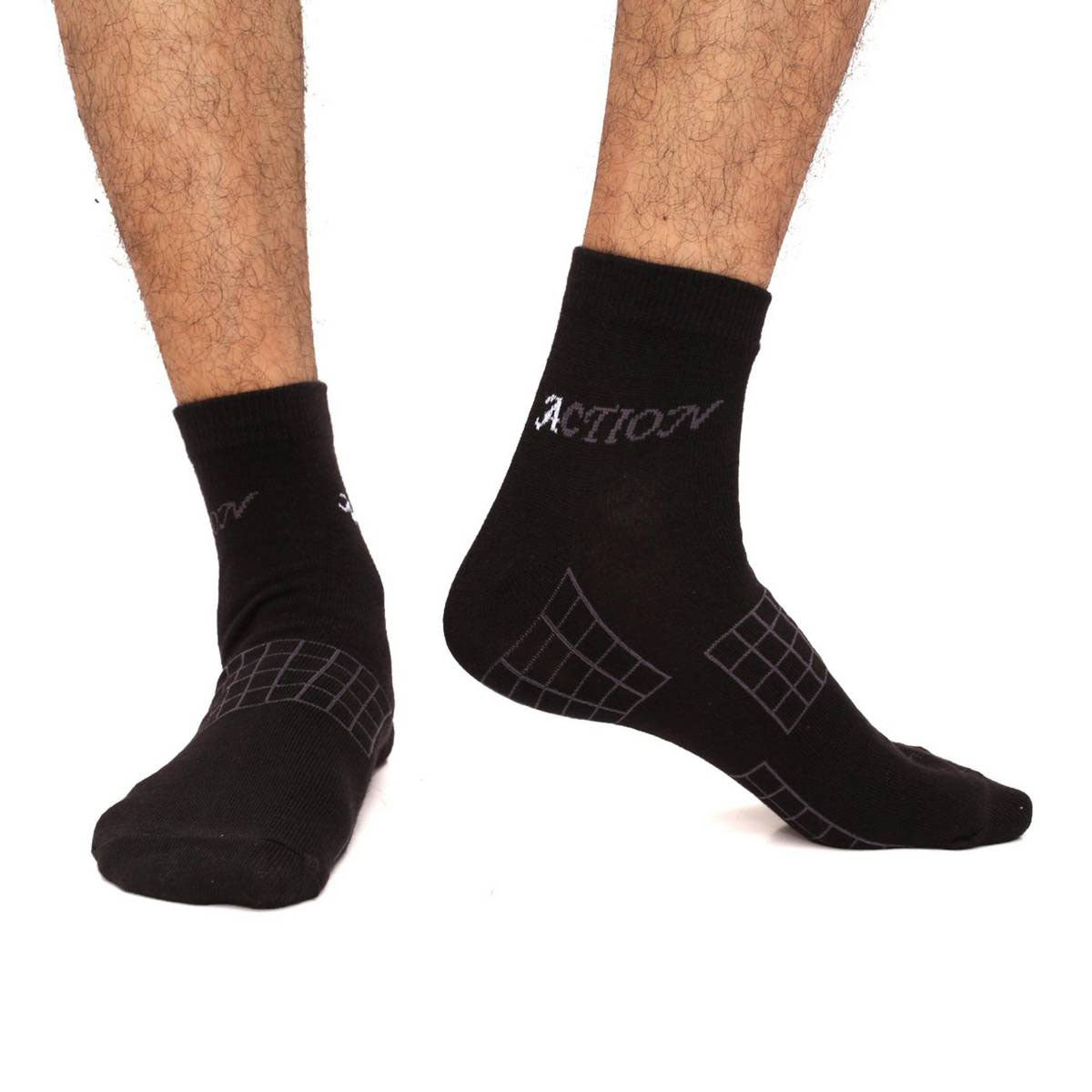 Action Ankle Socks for Men by MB Hosiery
