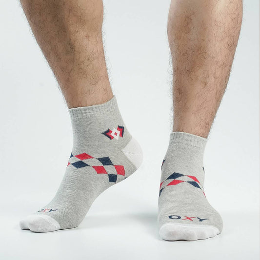 Swan Oxy Ankle Socks For Men
