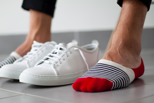 Multicolor Cotton Loafer Socks for Men