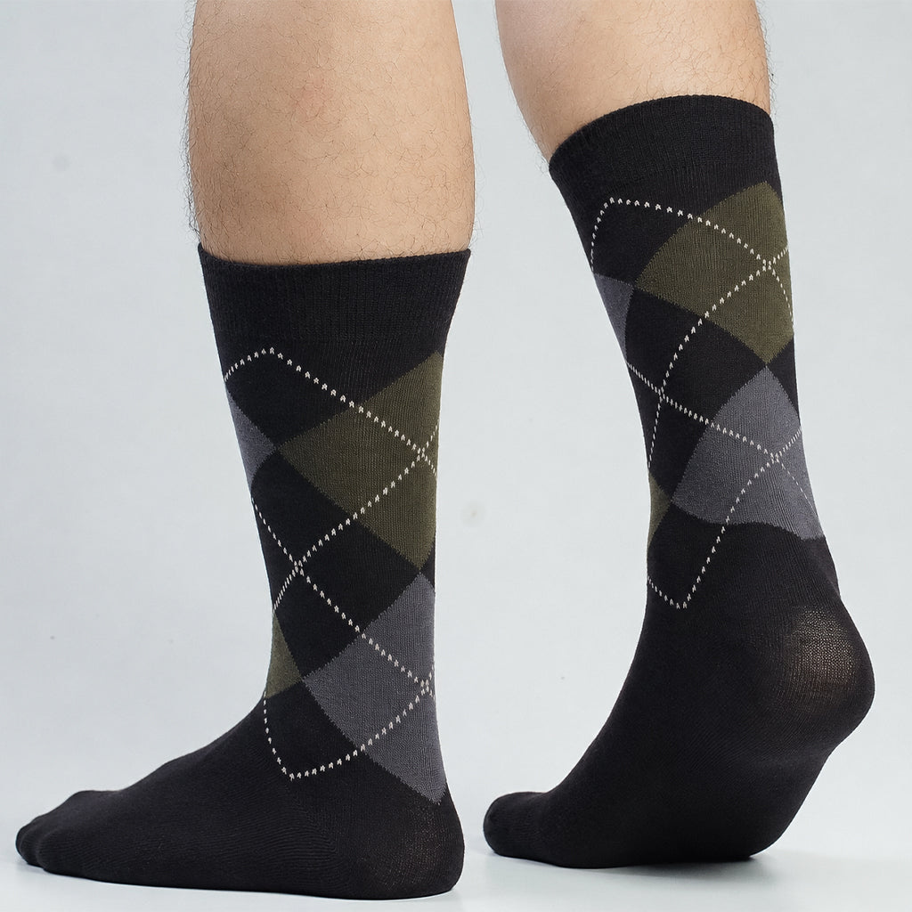 Cat Step Long Socks For Men