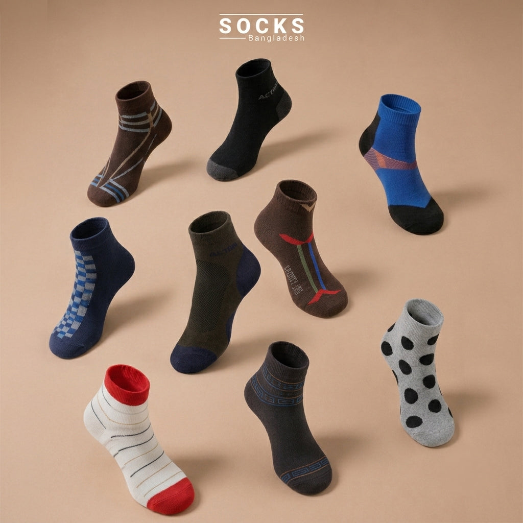 10 Pair Ankle Socks (Random Selection)
