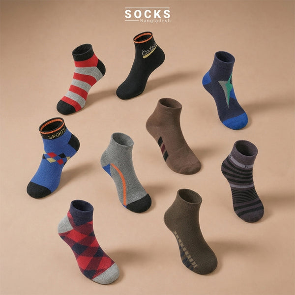 6 Pair Ankle Socks (Random Selection)