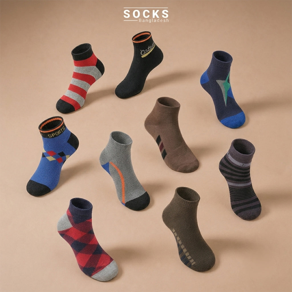 10 Pair Ankle Socks (Random Selection)