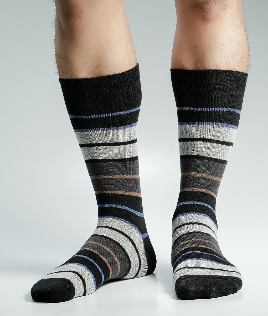 Pride Zone Long Socks for Men by MB Hosiery