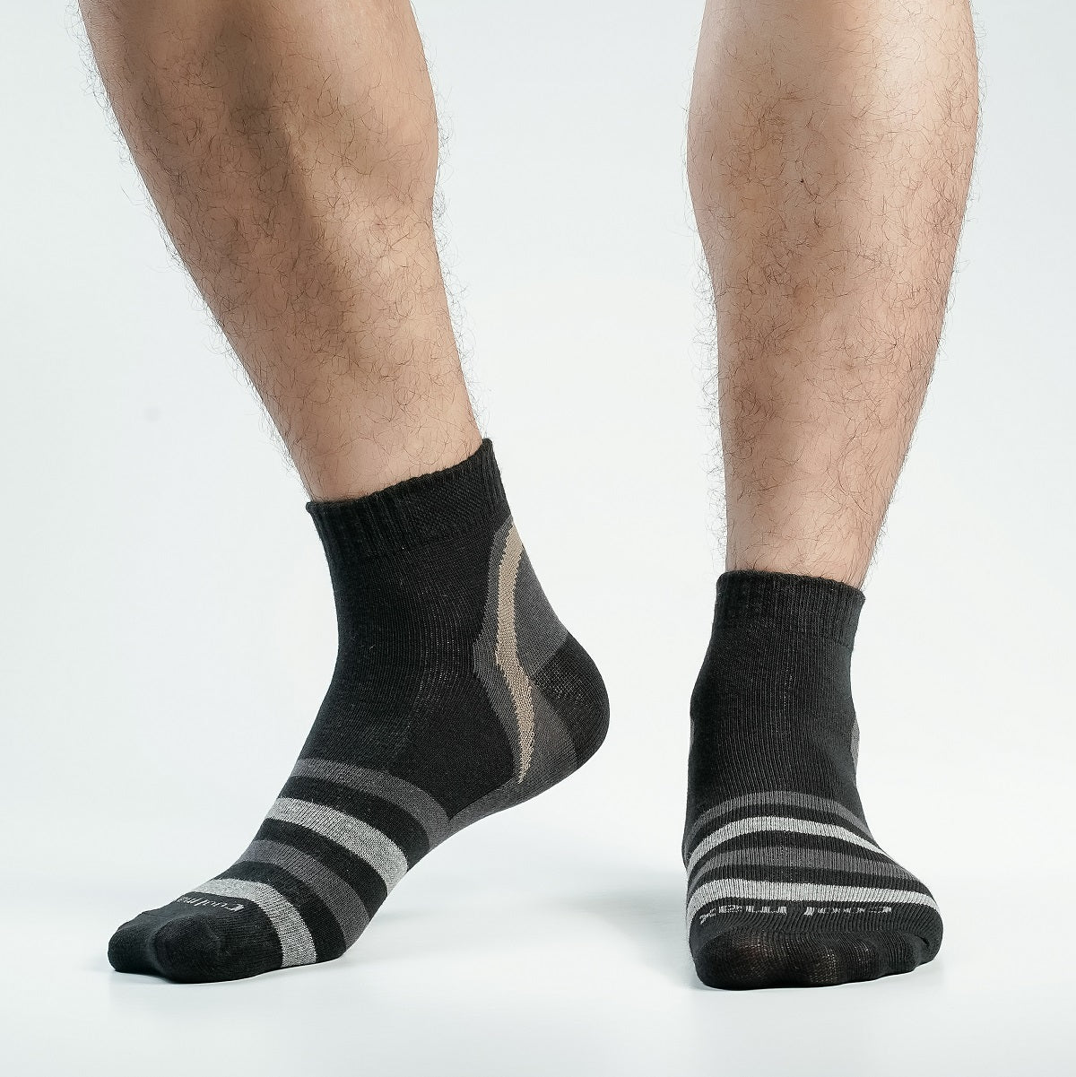 Pride Zone Ankle Socks for Men by MB Hosiery