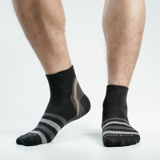 Pride Zone Ankle Socks for Men by MB Hosiery