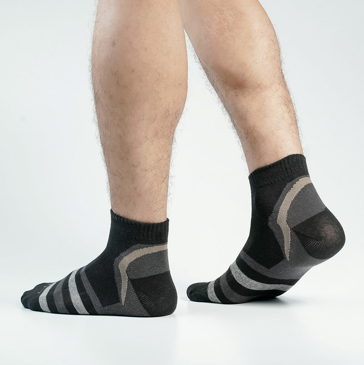 Pride Zone Ankle Socks for Men by MB Hosiery