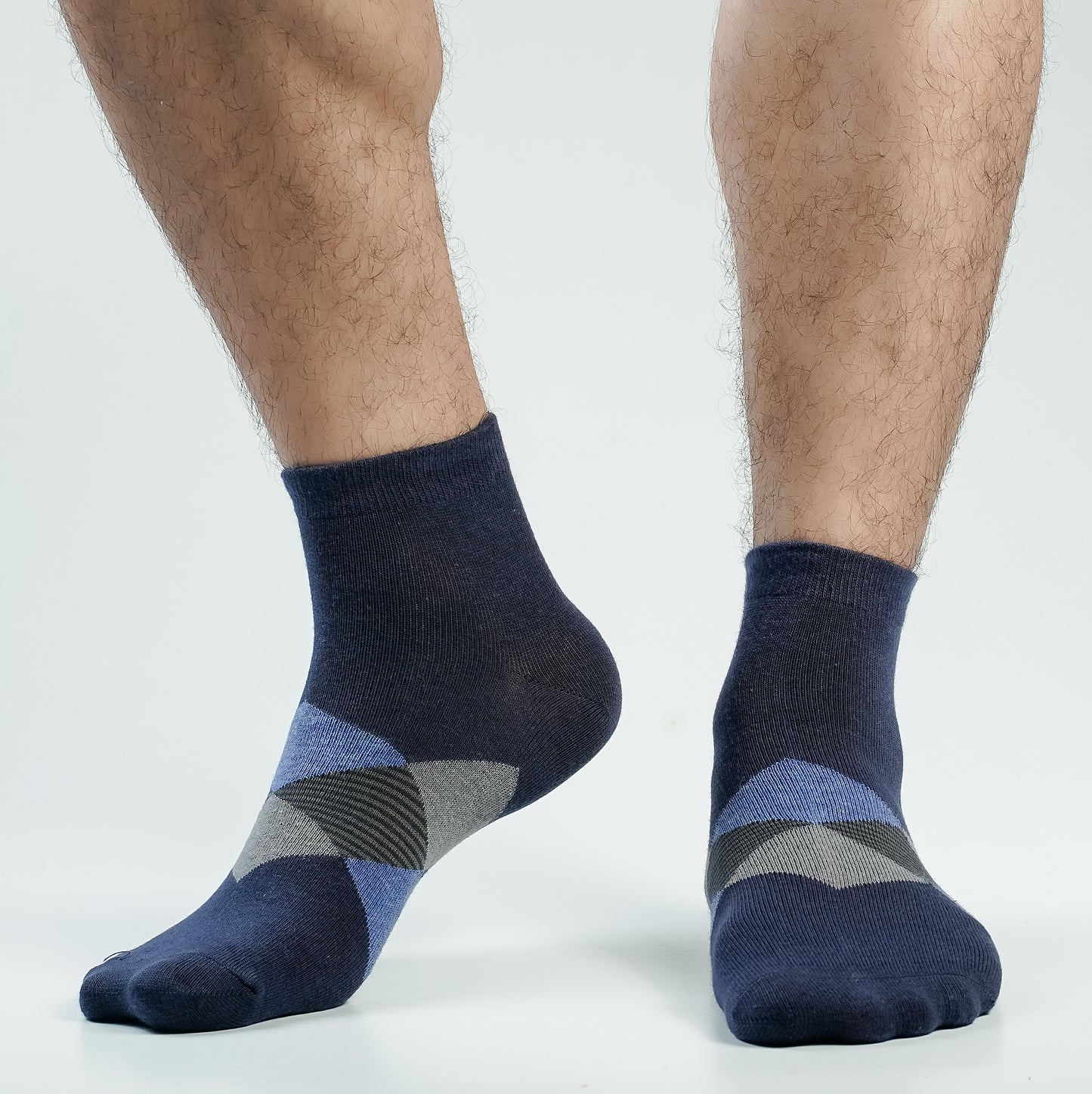 Blank Star Ankle Socks For Men