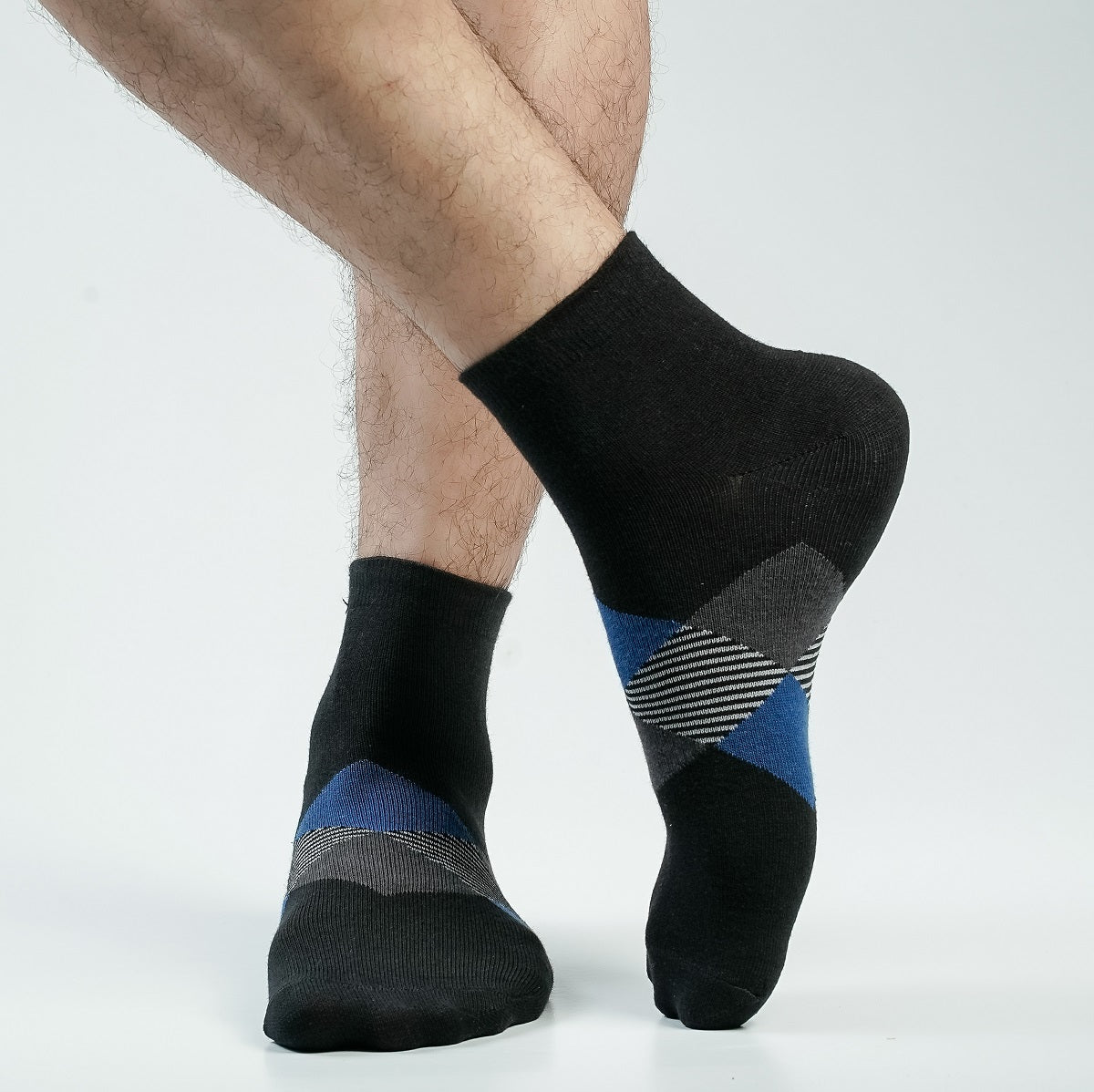 Blank Star Ankle Socks For Men