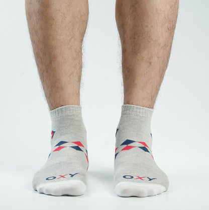 Swan Oxy Ankle Socks For Men