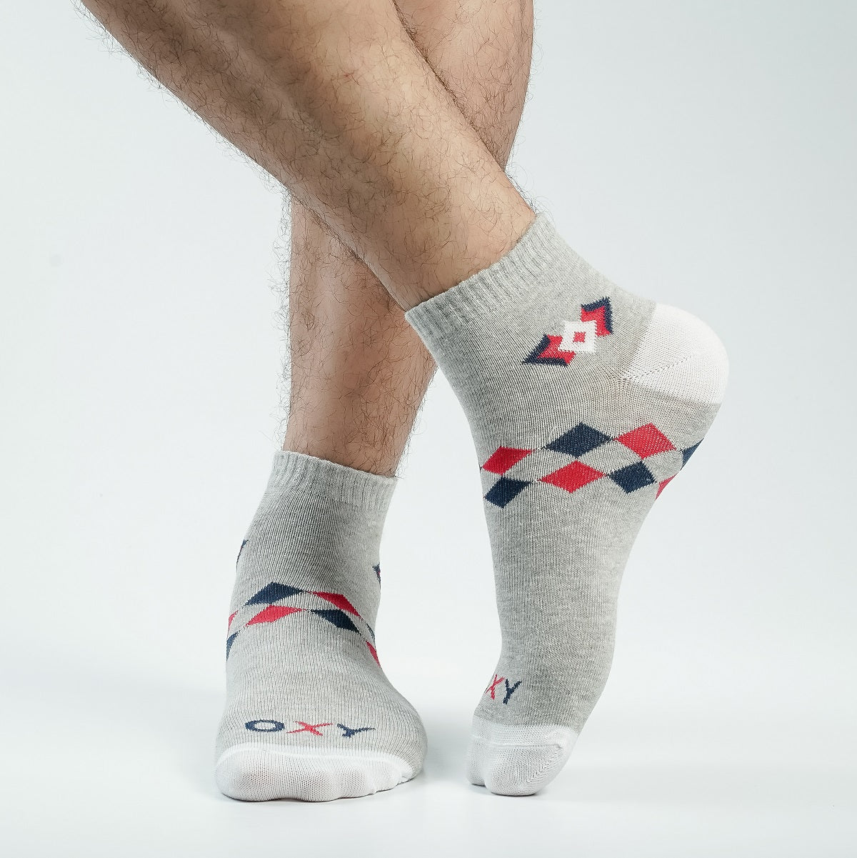 Swan Oxy Ankle Socks For Men