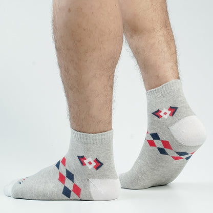 Swan Oxy Ankle Socks For Men