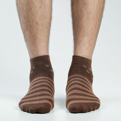 Blank Star Ankle Socks For Men