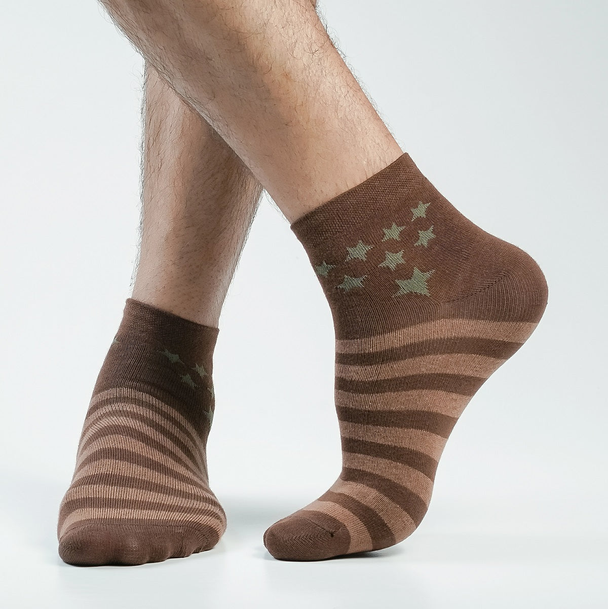 Blank Star Ankle Socks For Men