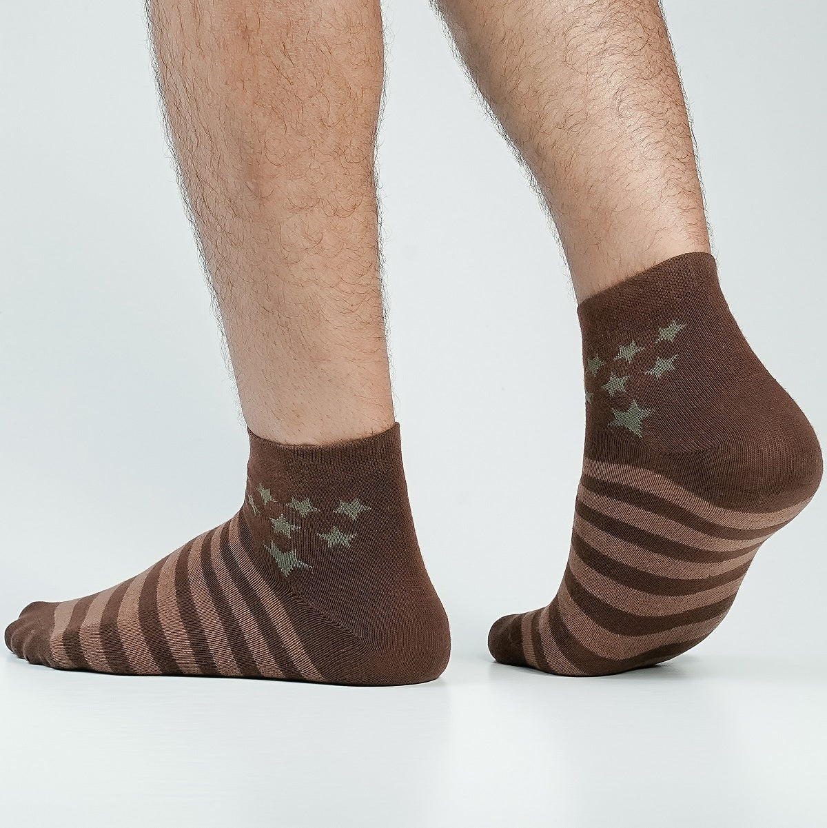 Blank Star Ankle Socks For Men
