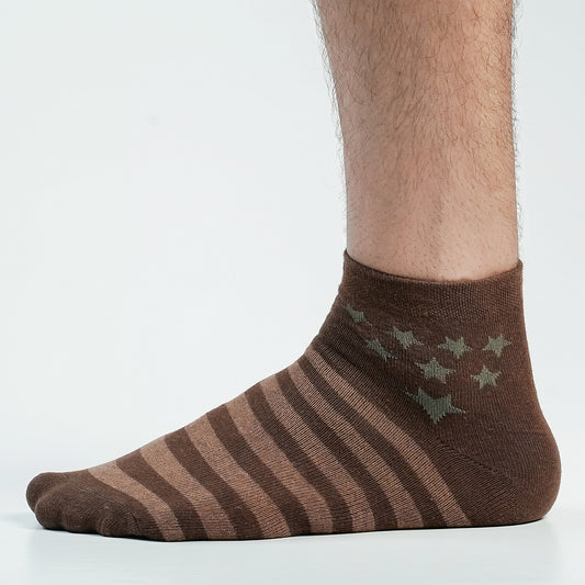 Blank Star Ankle Socks For Men