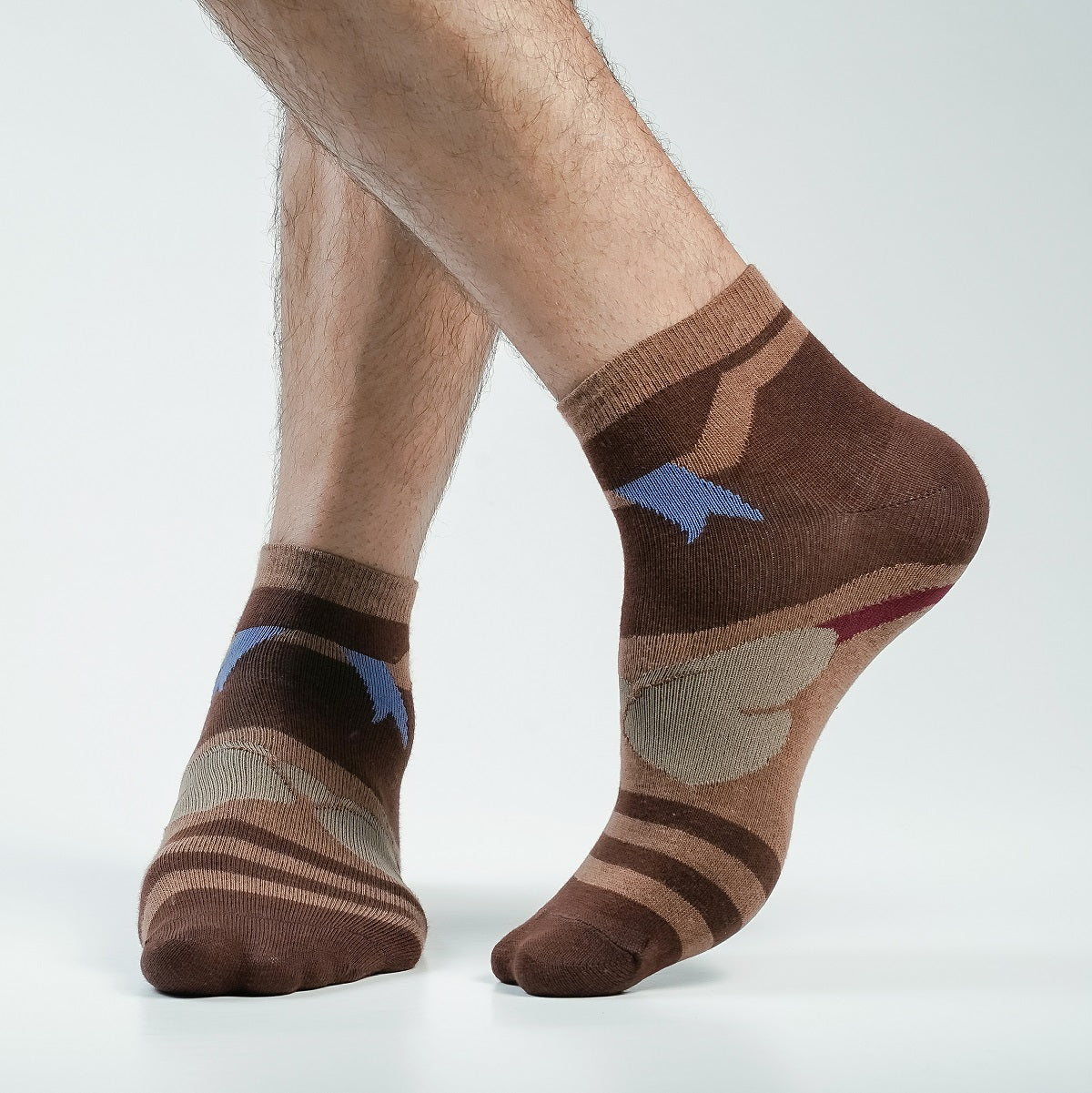 Blank Star Ankle Socks For Men