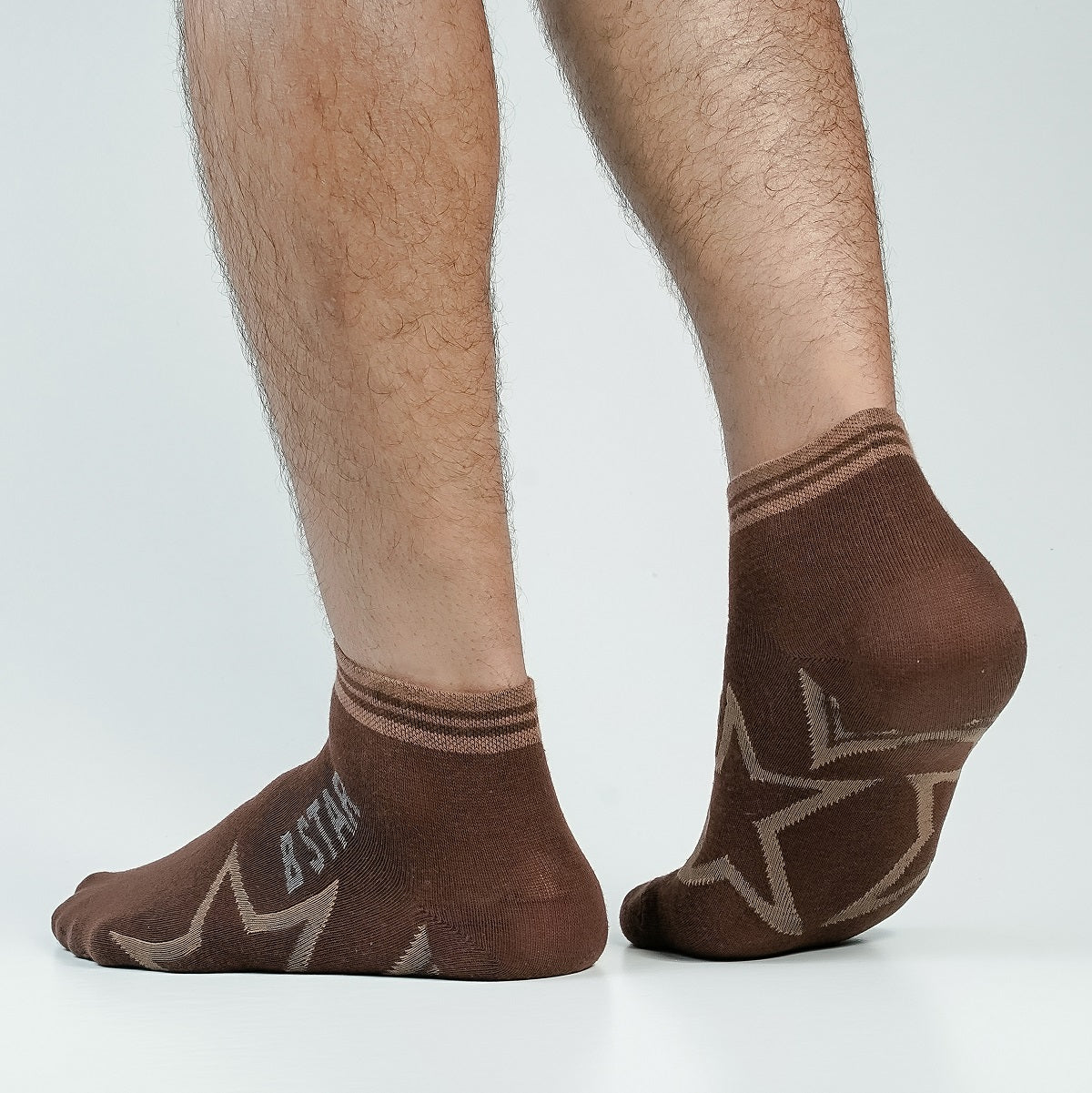 Blank Star Ankle Socks For Men