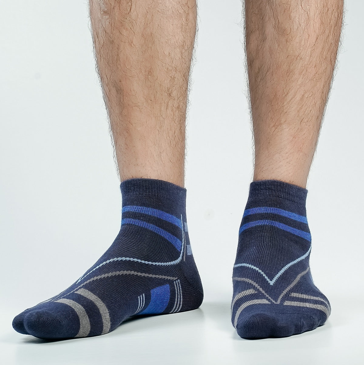 Blank Star Ankle Socks For Men