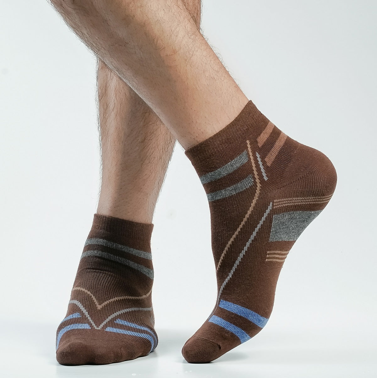 Blank Star Ankle Socks For Men