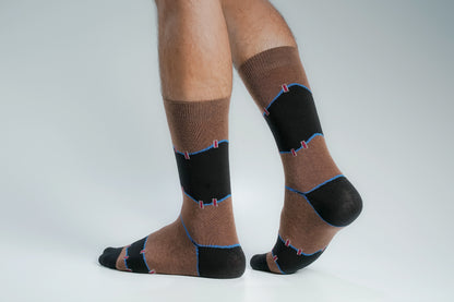 Swan 1000 Miles Long Socks For Men
