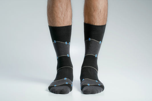 Swan 1000 miles Long Socks For Men