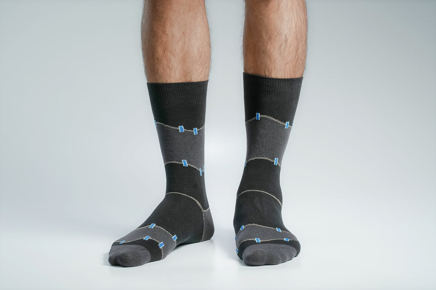 Swan 1000 miles Long Socks For Men