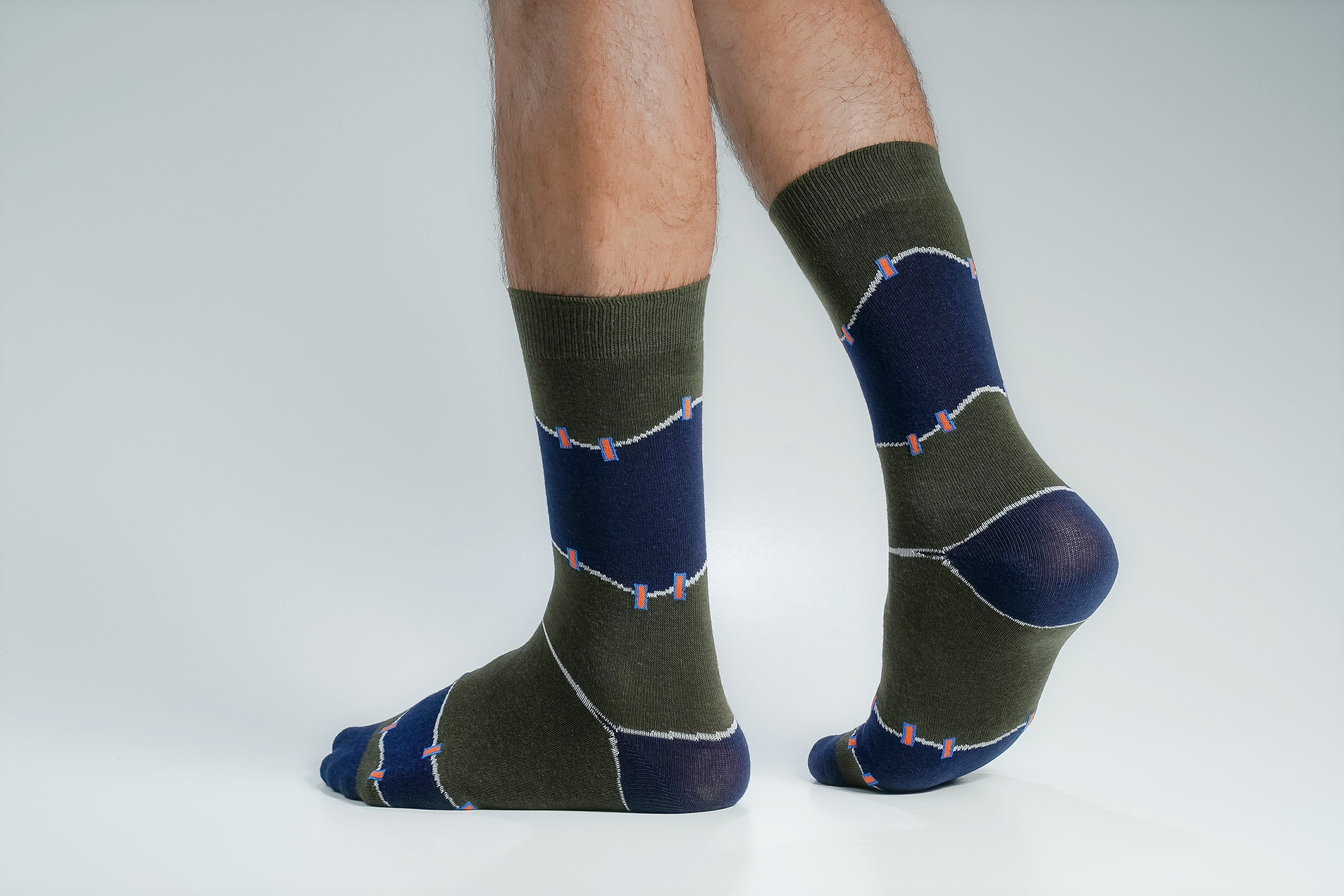 Swan 1000 Miles Long Socks For Men