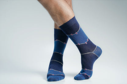 Swan 1000 Miles Long Socks For Men