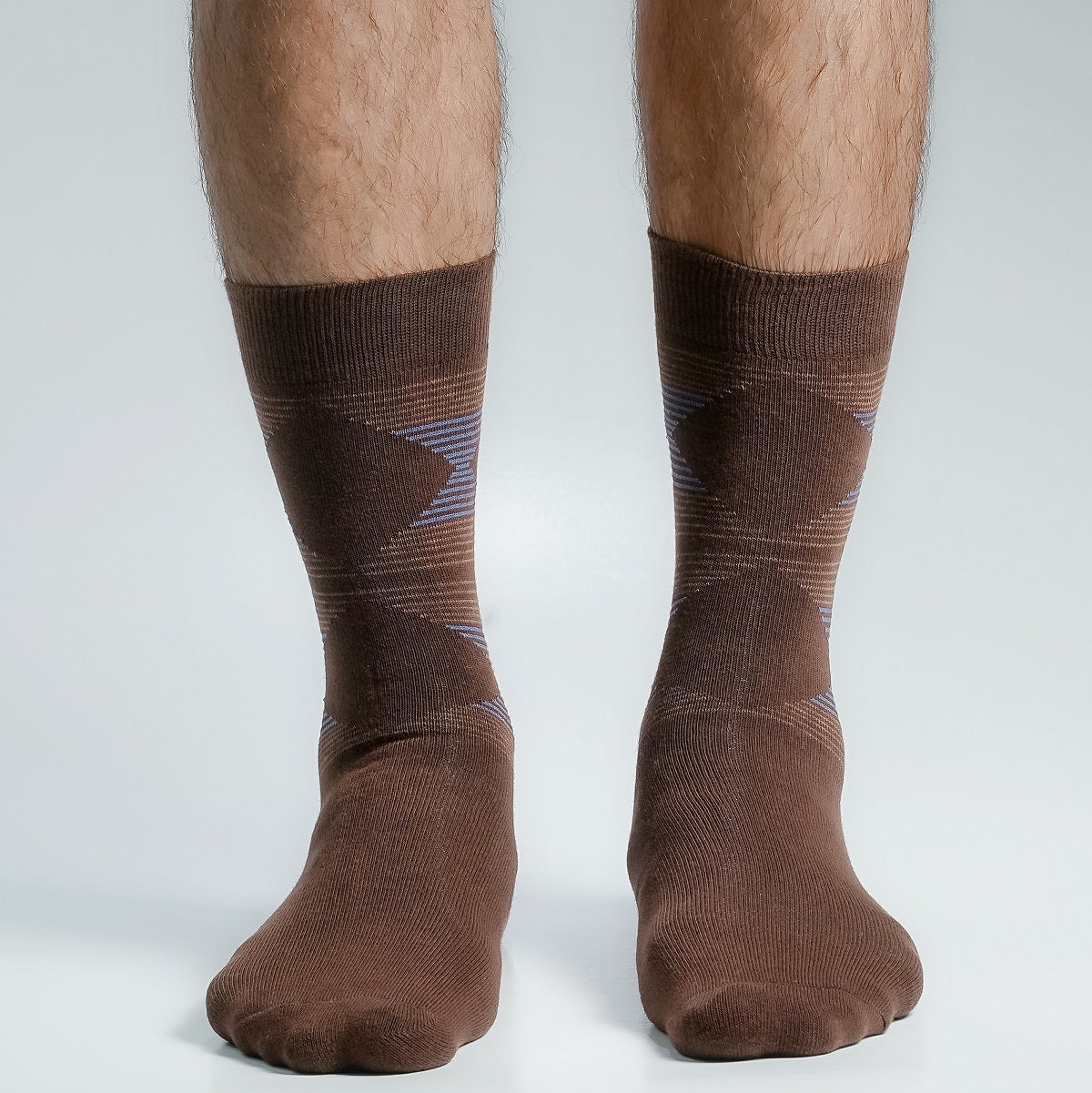 Swan Long Socks for Men by MB Hosiery