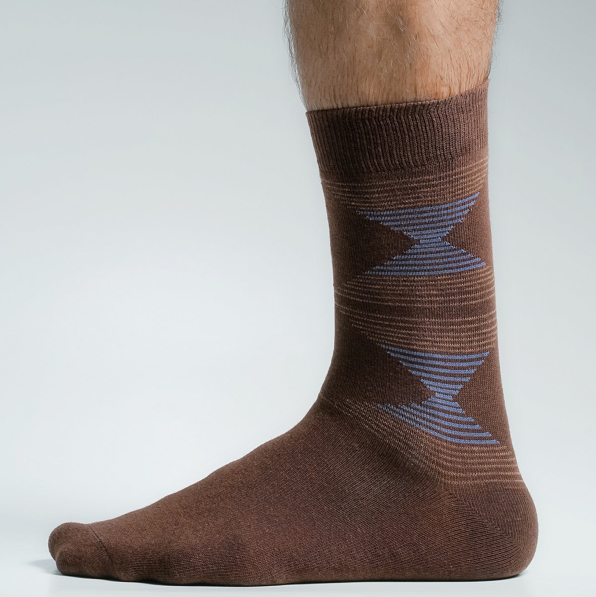 Swan Long Socks for Men by MB Hosiery