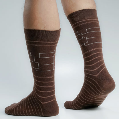 Swan Long Socks For Men