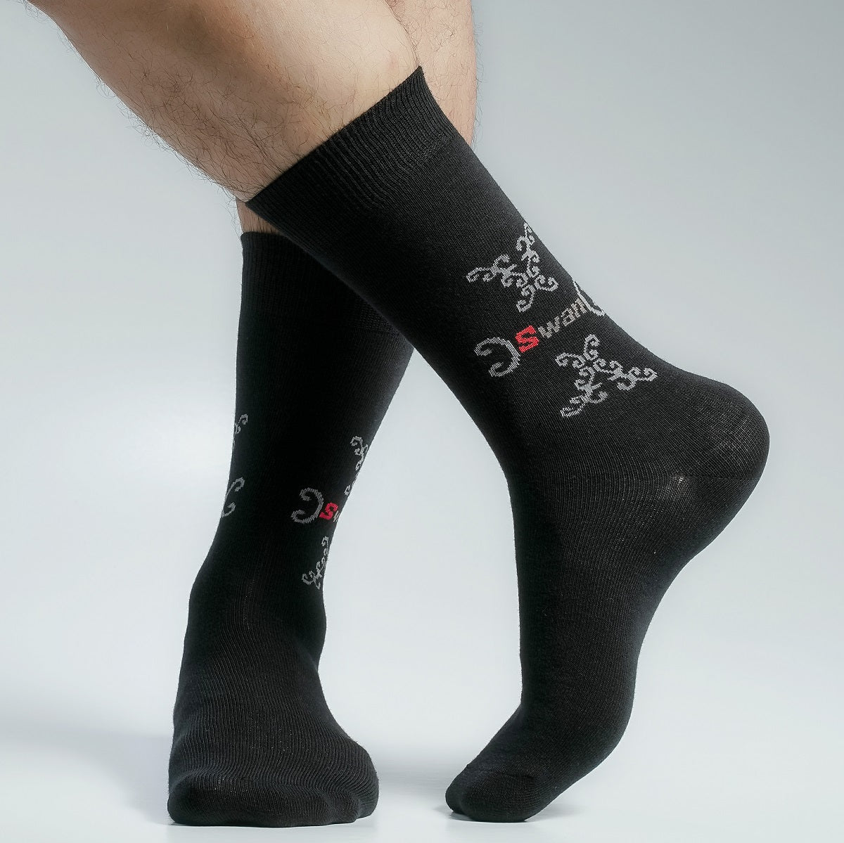 Swan Long Socks For Men