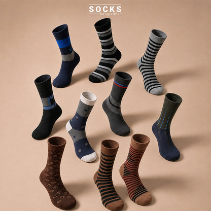 10 Pair Long Socks (Random Selection)