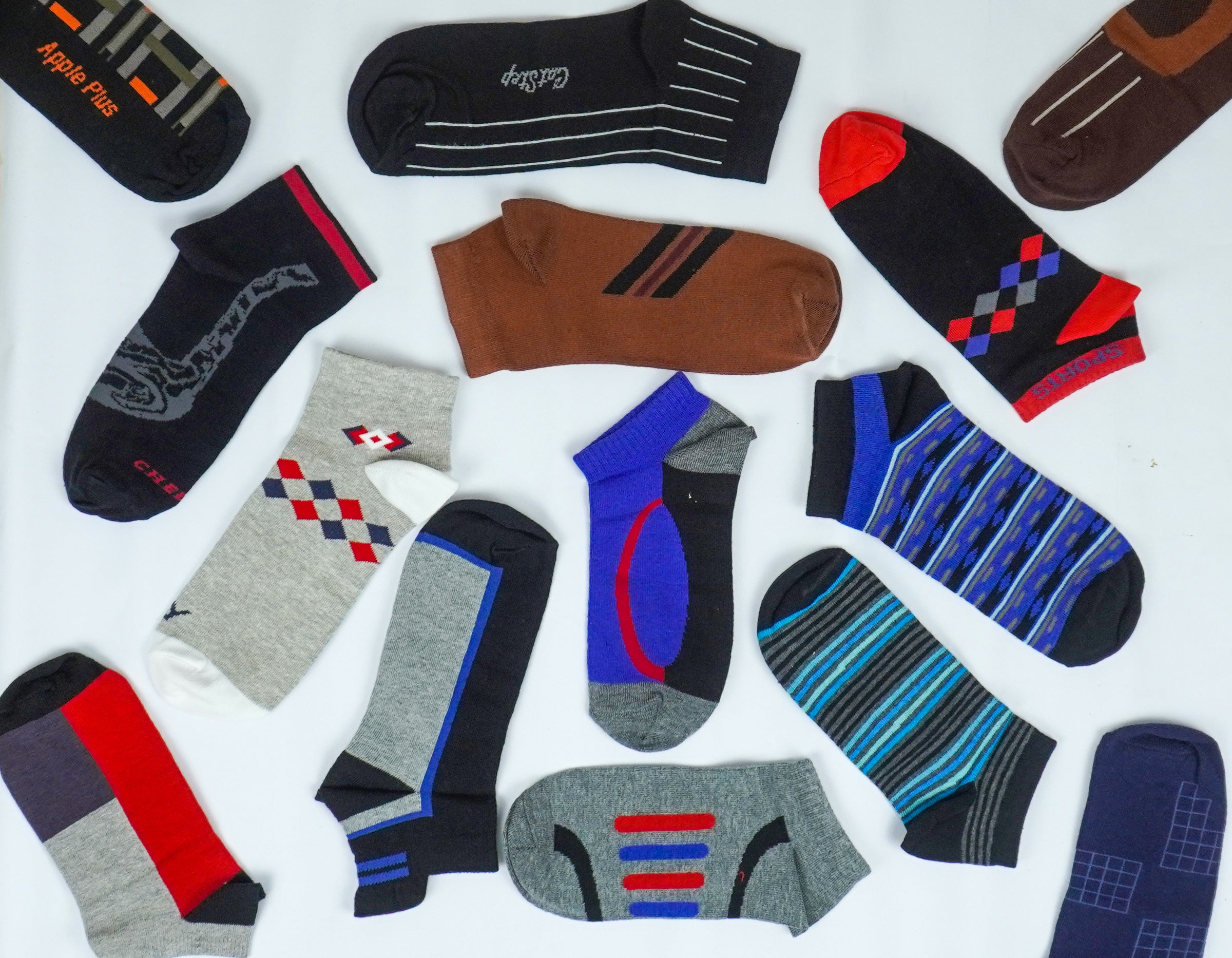 Pair Ankle Socks (Random Selection)