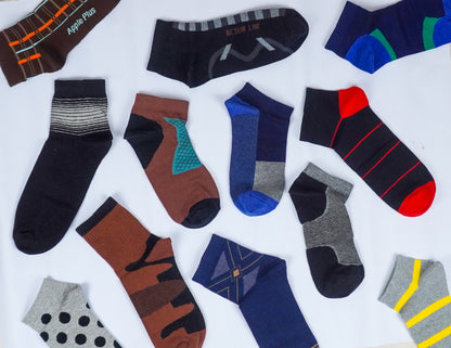 2 Pair Ankle Socks (Random Selection)