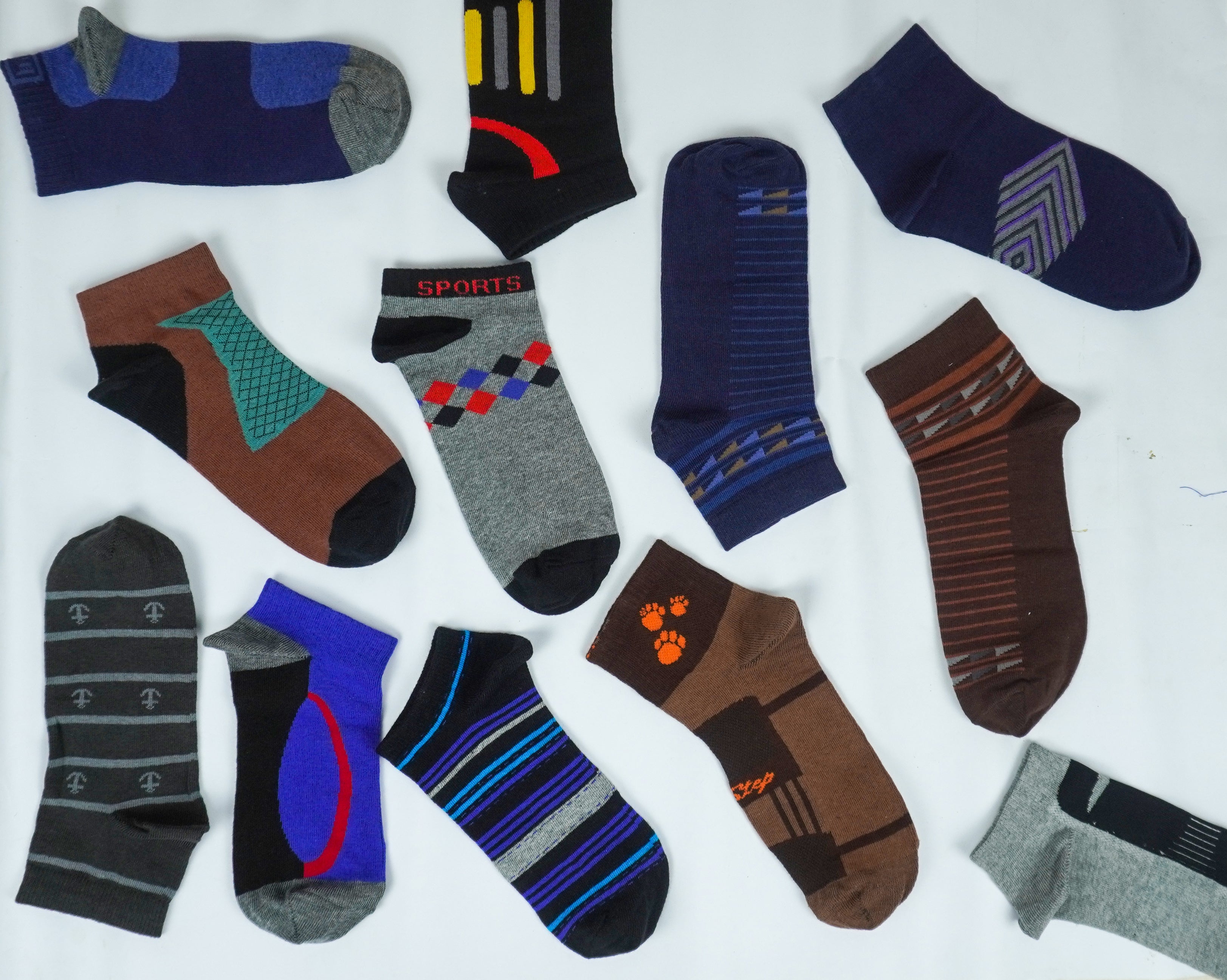 2 Pair Ankle Socks (Random Selection)