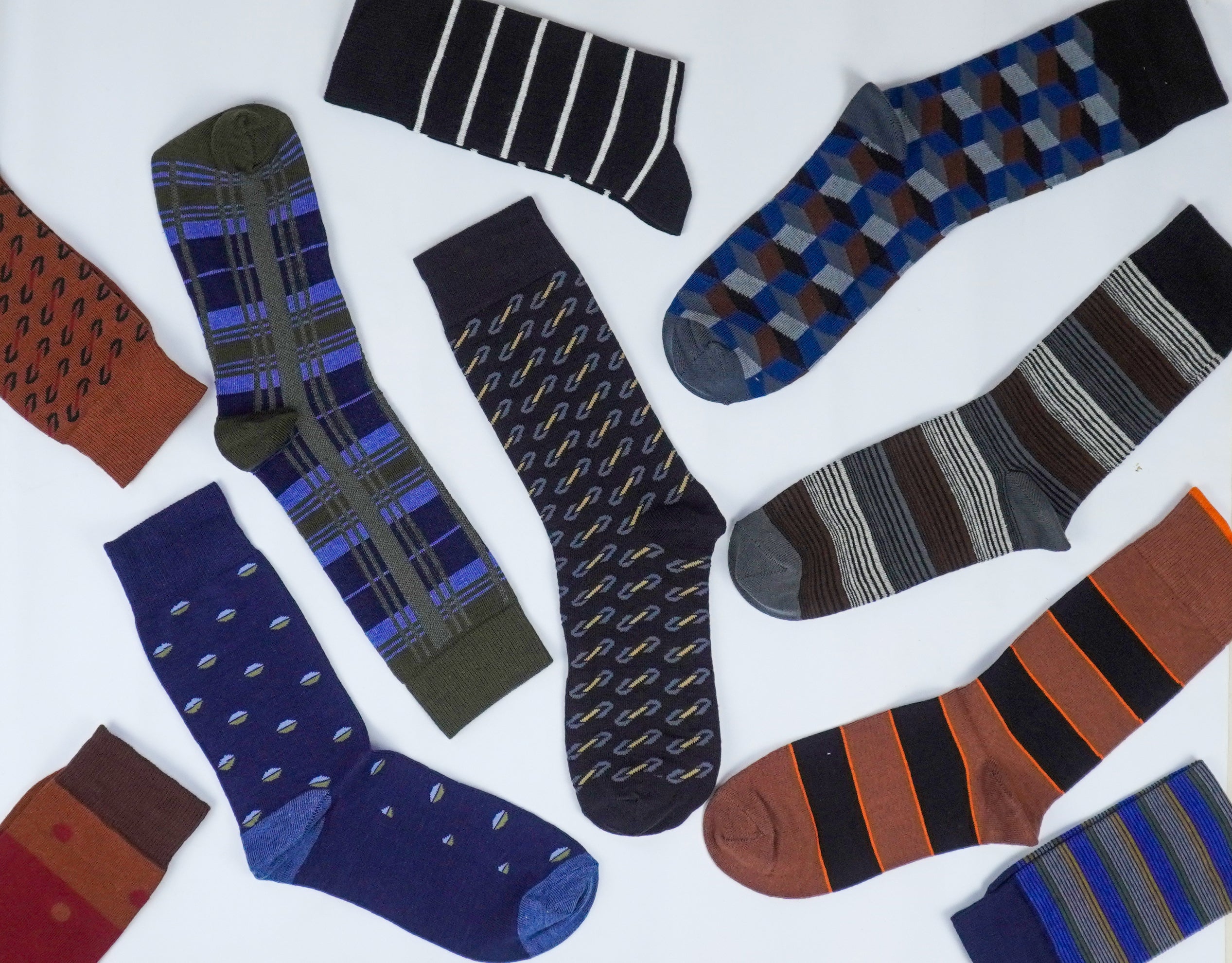 2 Pair Long Socks (Random Selection)