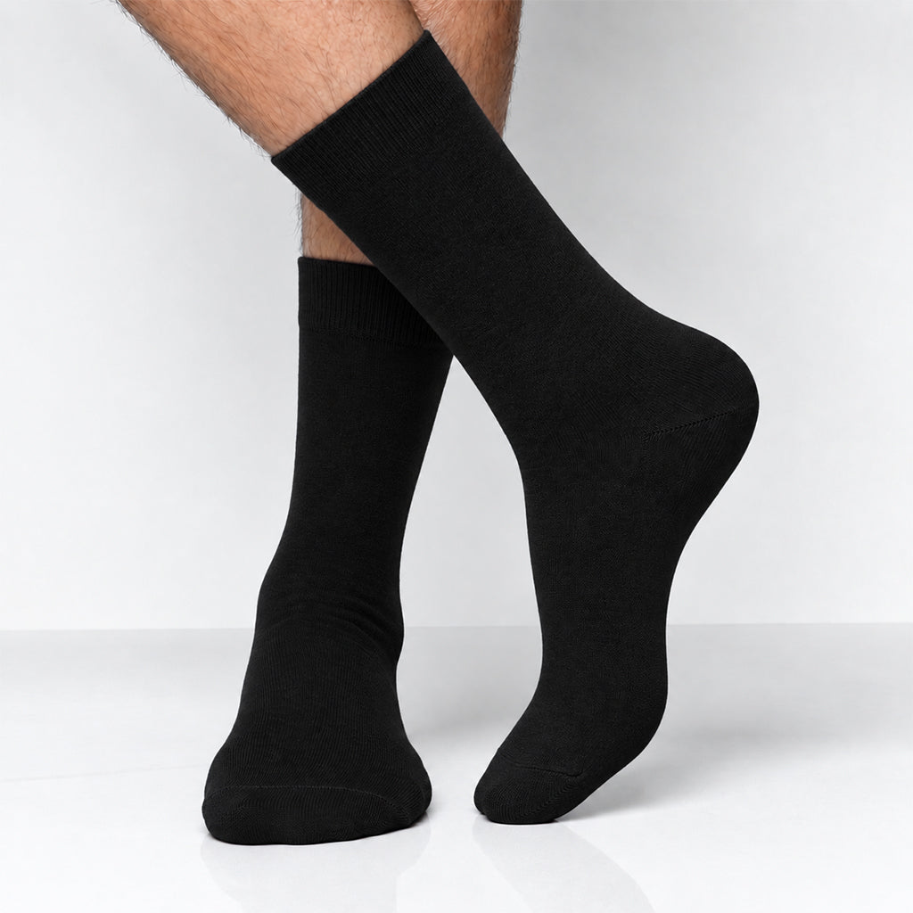 Premium Black Tone Long Socks for Women