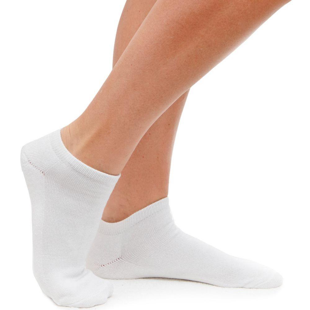 Swan White School Ankle Socks for Children