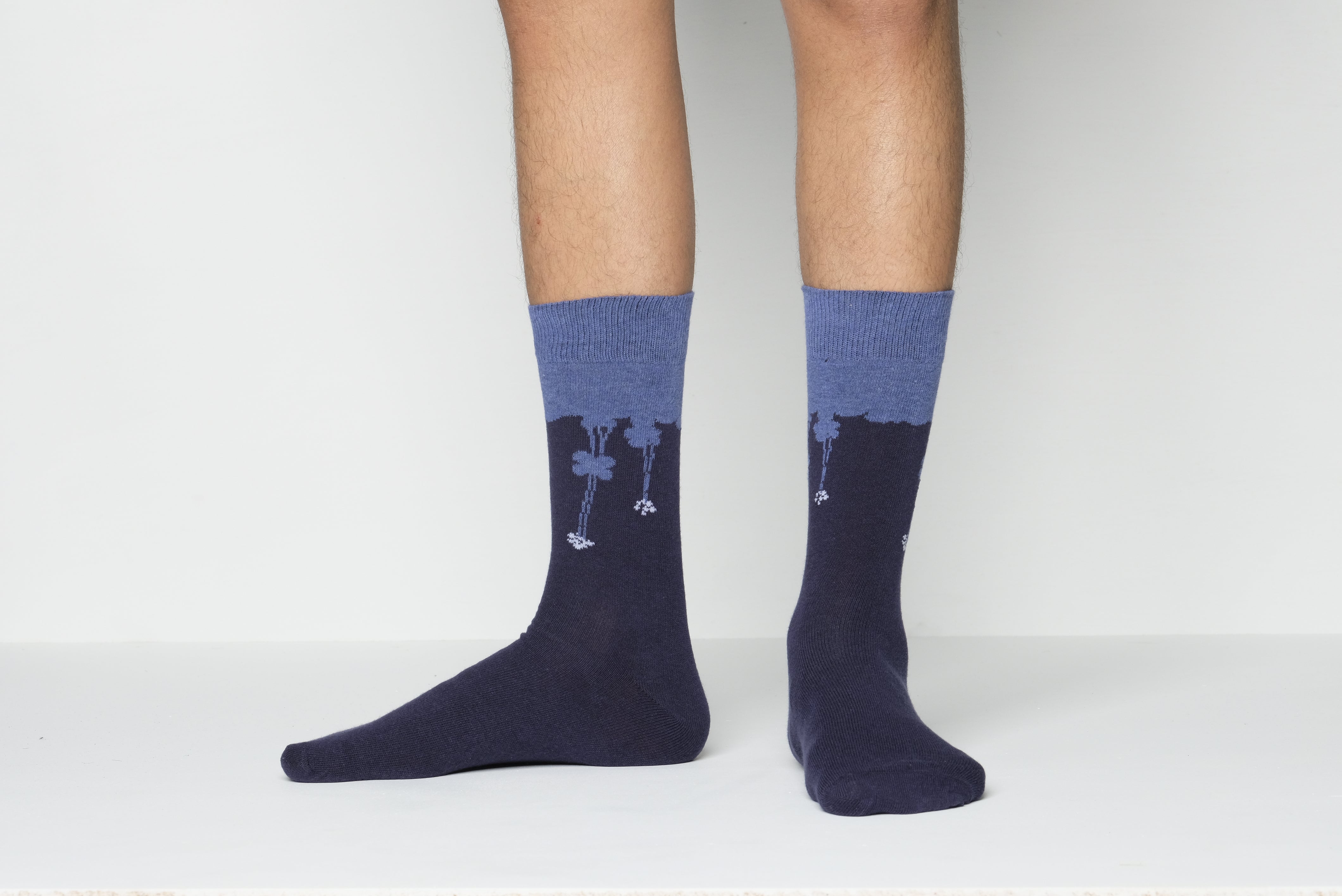 Cat Stpe Long Socks for Men