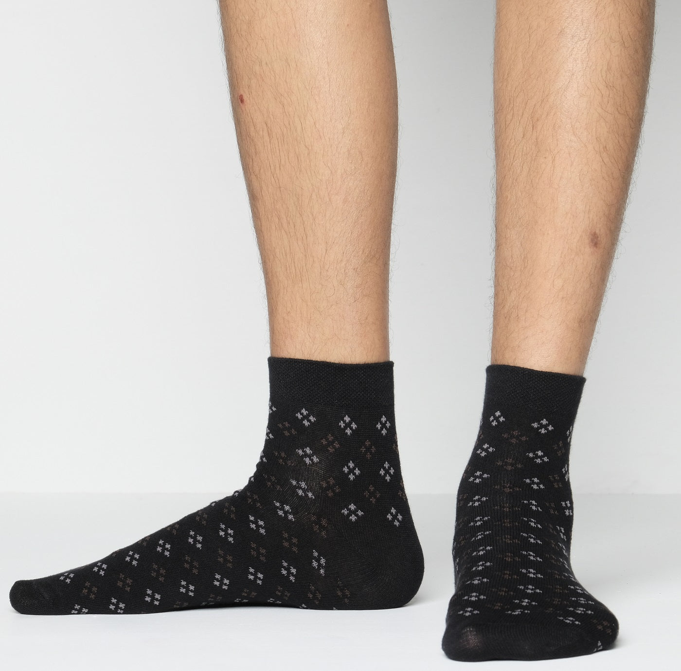 Swan Infiknit Ankle Socks for Men