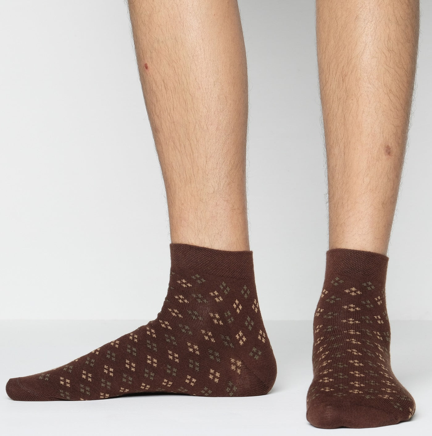 Swan Infiknit Ankle Socks for Men